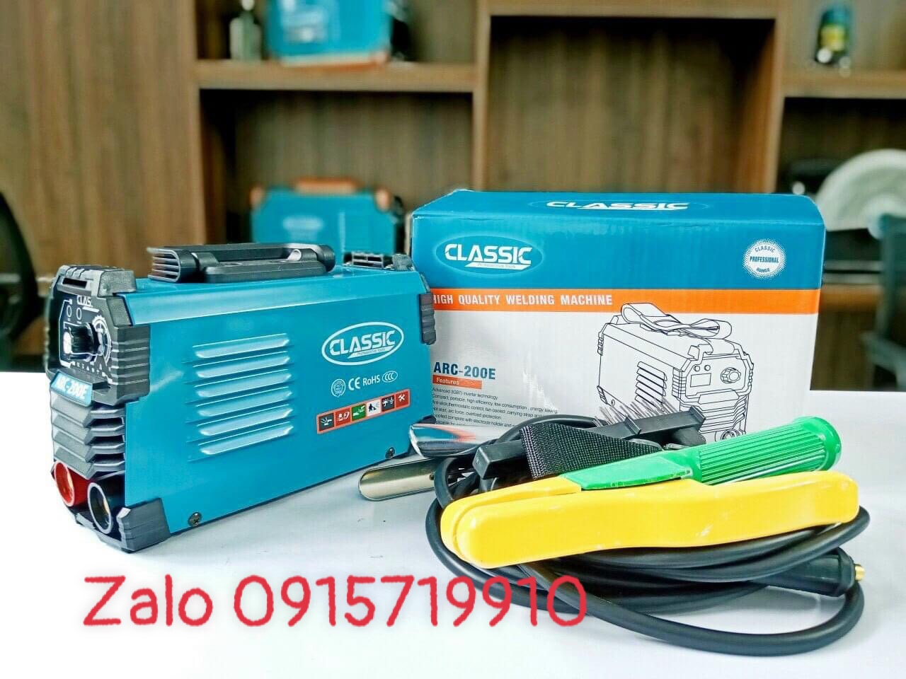 Máy máy hàn mini igbt classic arc-200e-bảo hành 12 tháng
