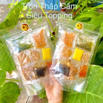 Bánh Tráng Trộn Thập Cẩm Siêu Topping, bánh sợi trộn mềm dẻo ngon