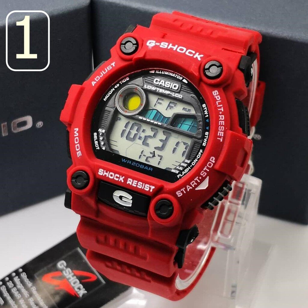 Mat moto merah g shock sale