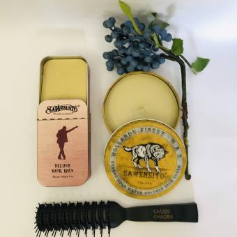 Combo 2 Sáp Vuốt Tóc SAWENSITO DElUXE HAIR WAX + Sáp Vuốt Tóc SAWENSITO Con Sói
