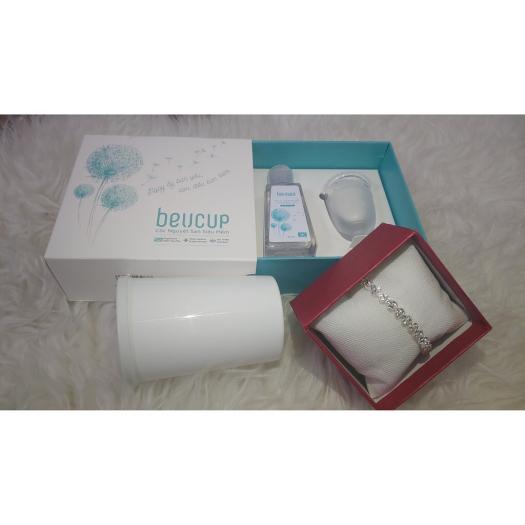 CỐC NGUYỆT SAN BEUCUP 100% SILICON Y TẾ ĐẠT CHUẨN
