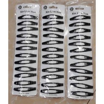 Vỉ 12 chiếc kẹp tóc, kẹp tóc mái siêu xinh