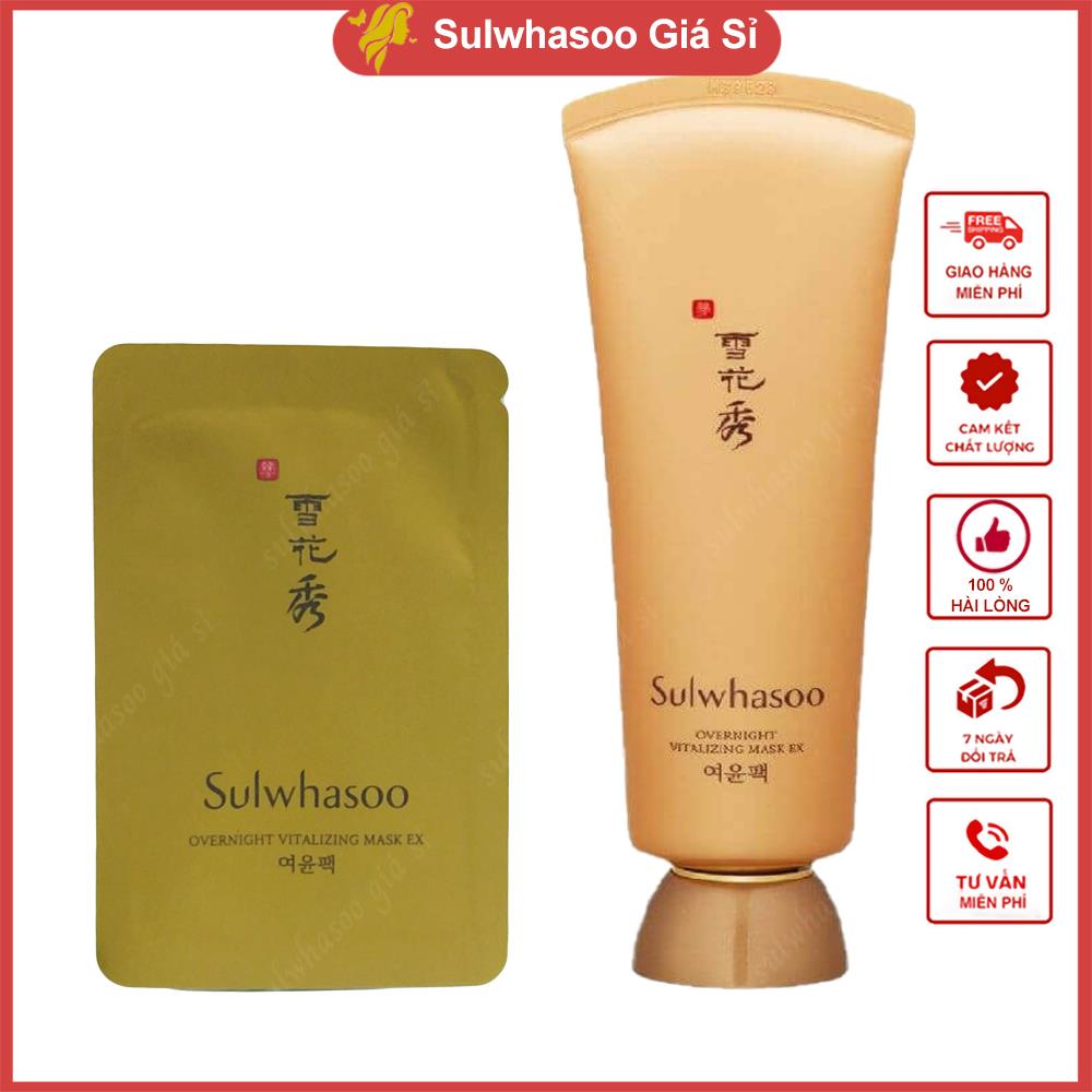 Mặt nạ ngủ trắng da Sulwhasoo Overnight Vitalizing Mask gói 3ml sulwhasoogiasi