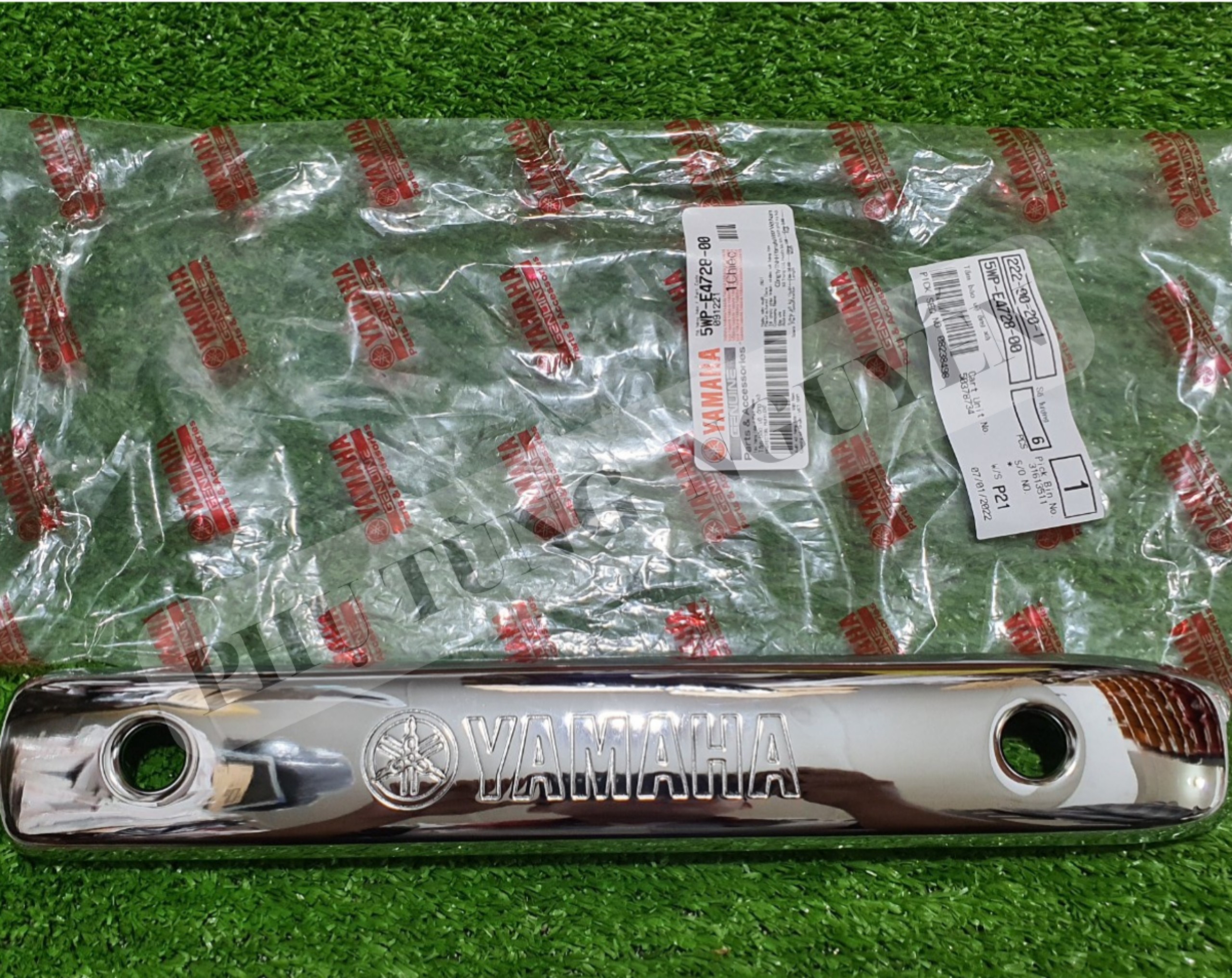 Yamaha mio | bảo vệ pô xe inox chính hãng