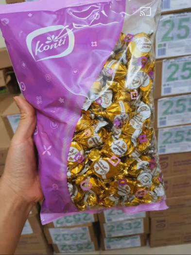 Kẹo socola bông huệ vàng Nga