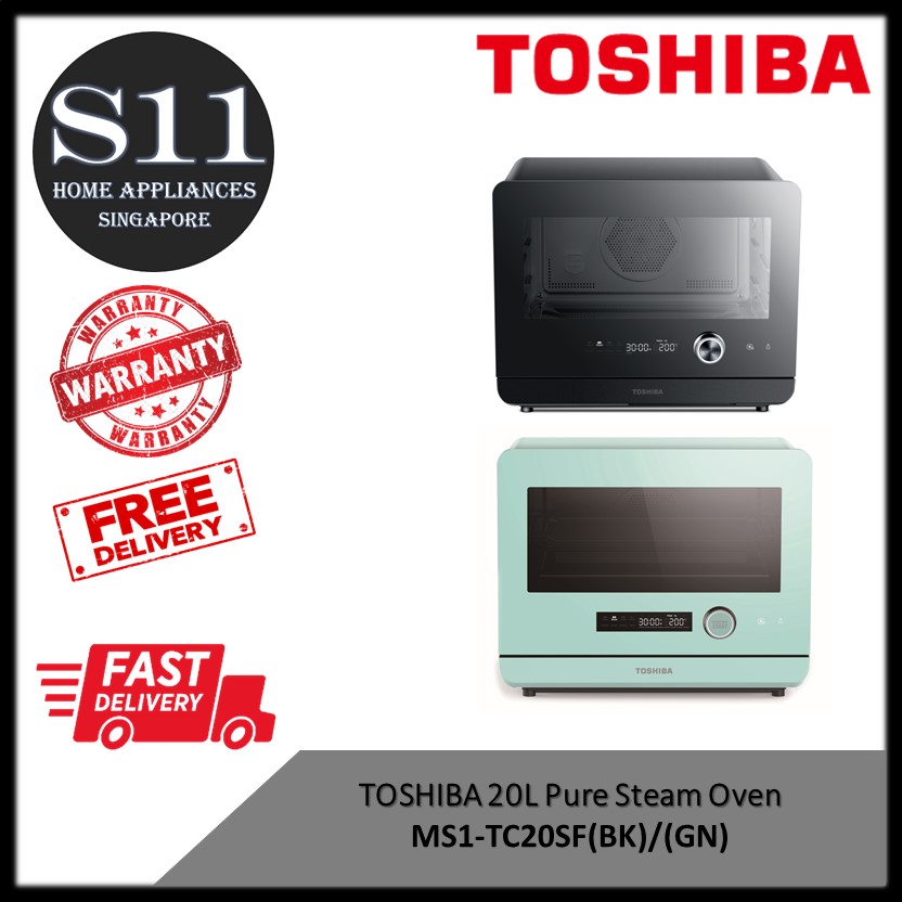 Toshiba MS1-TC20SF Pure Steam Oven, 20L – Robinsons Singapore