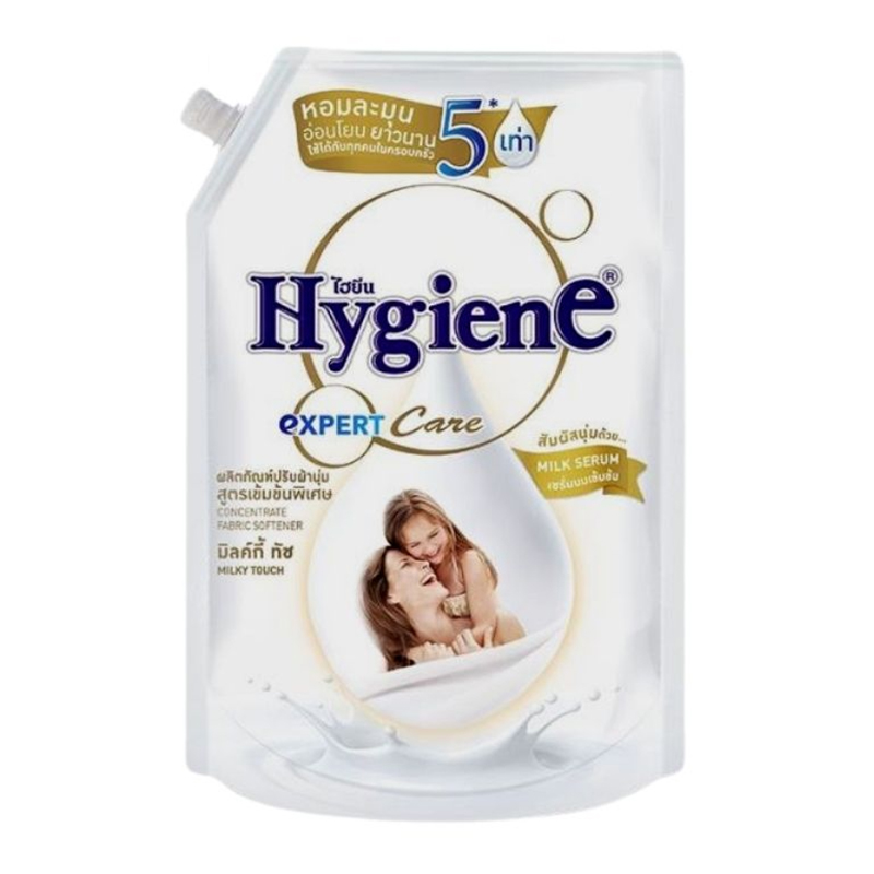 Nước xả vải Hygiene Expert Care đậm đặc Milky túi 1300ml