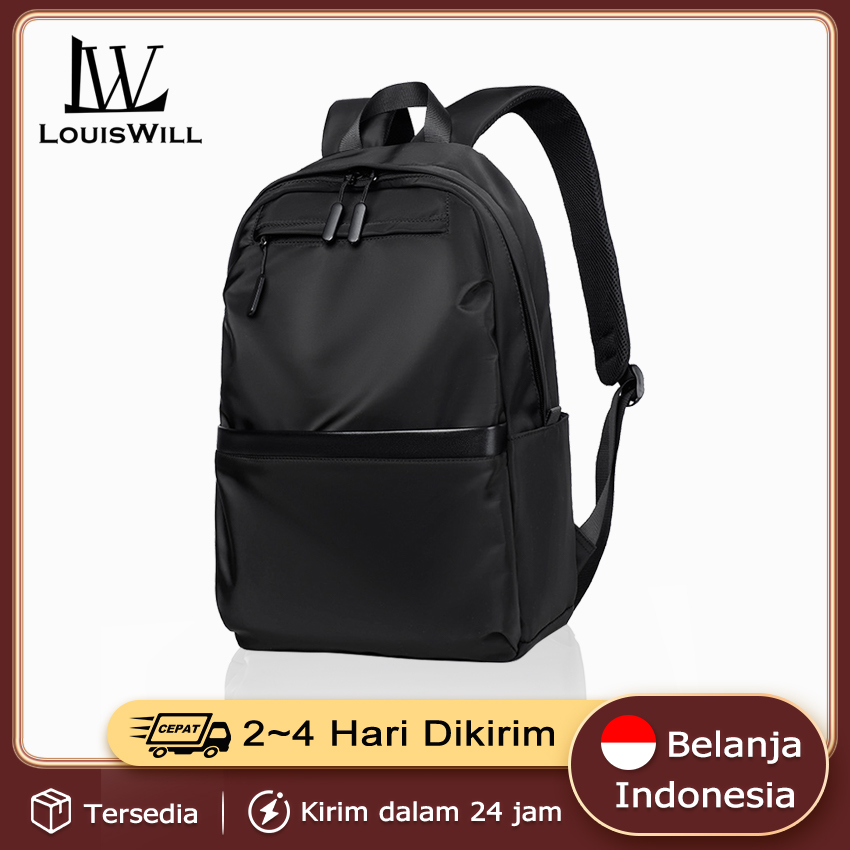 Lazada Indonesia - LouisWill Tas Ransel Pria Tas Laptop Pria Dewasa Tas Sekolah Keren Tas Ransel Wanita Pundak  Terbaru Ransel Kerja Tas Ransel Laki Laki Tas Leptop Wanita Tas Kuliah Pria Anti Air Kasual Backpack Tas Bisnis Ransel Tas Sekolah Cowok Smp Perempuan