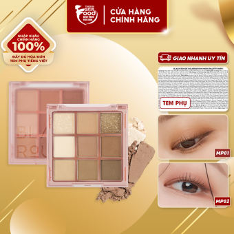 Bảng Phấn Mắt 9 Ô Xinh Xắn Black Rouge Colordation Mood Palette