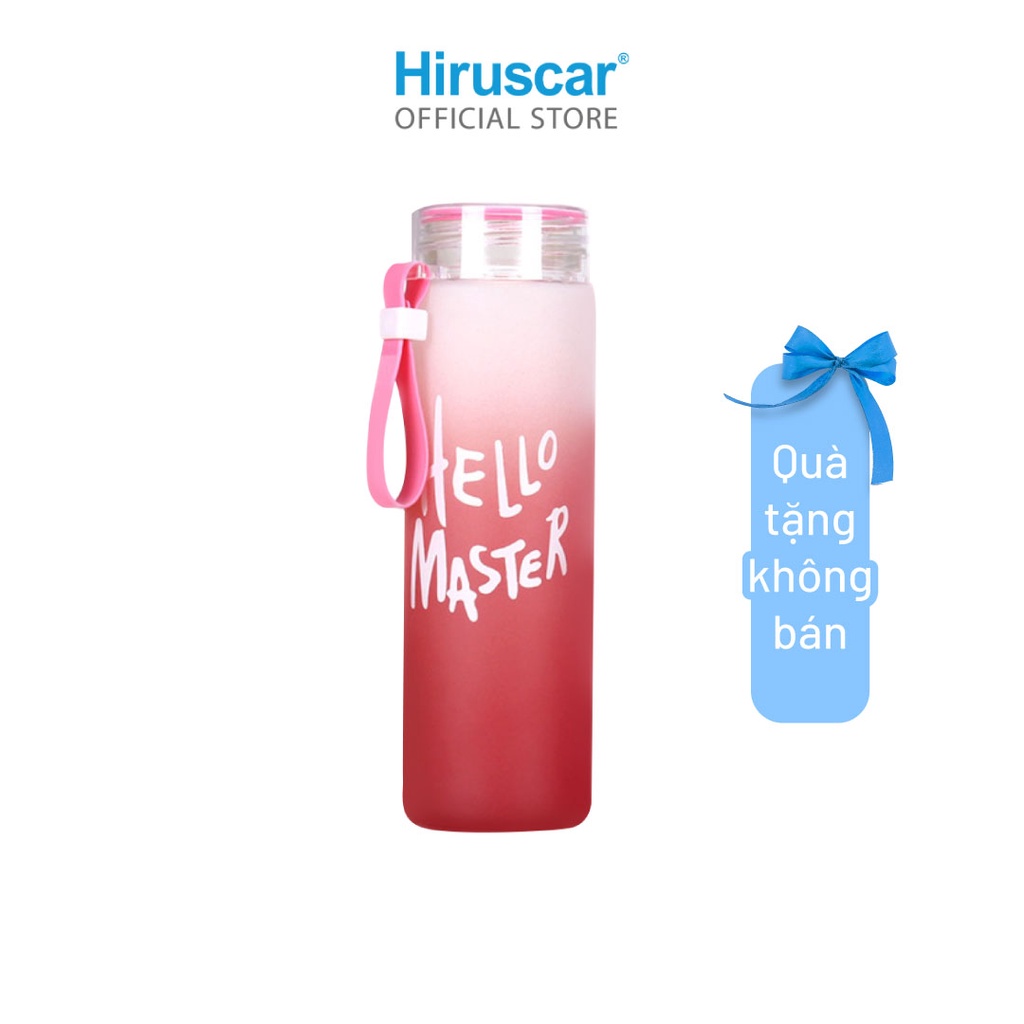 Bình thủy tinh Hello Master 500ml