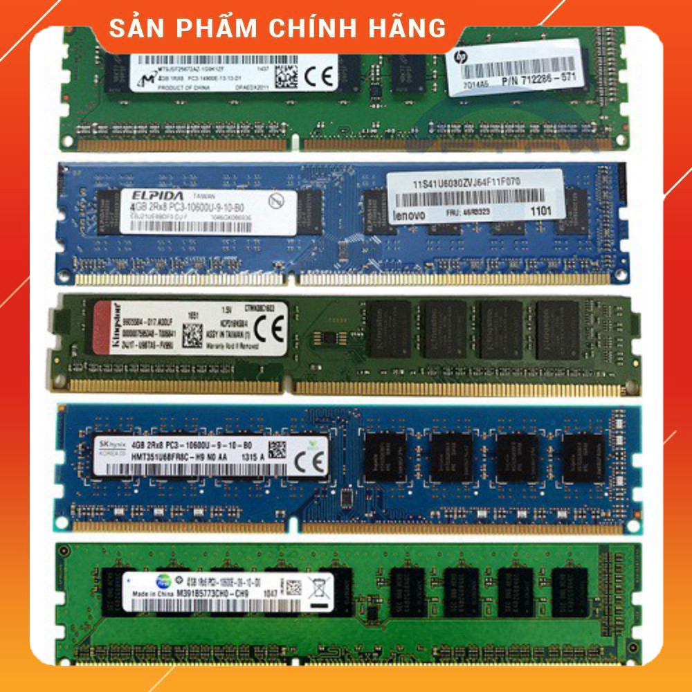Ram máy bàn ddr3 4gb, 2gb và 1gb
