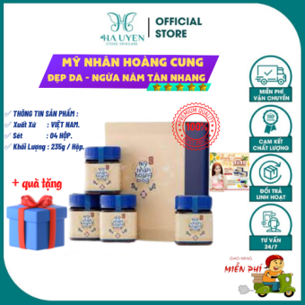 Mỹ nhân hoàng cung set 4 hộp HA23 giúp đẹp da ngừa nám tàn nhang, tăng cường sức đề kháng - HÀ UYÊN