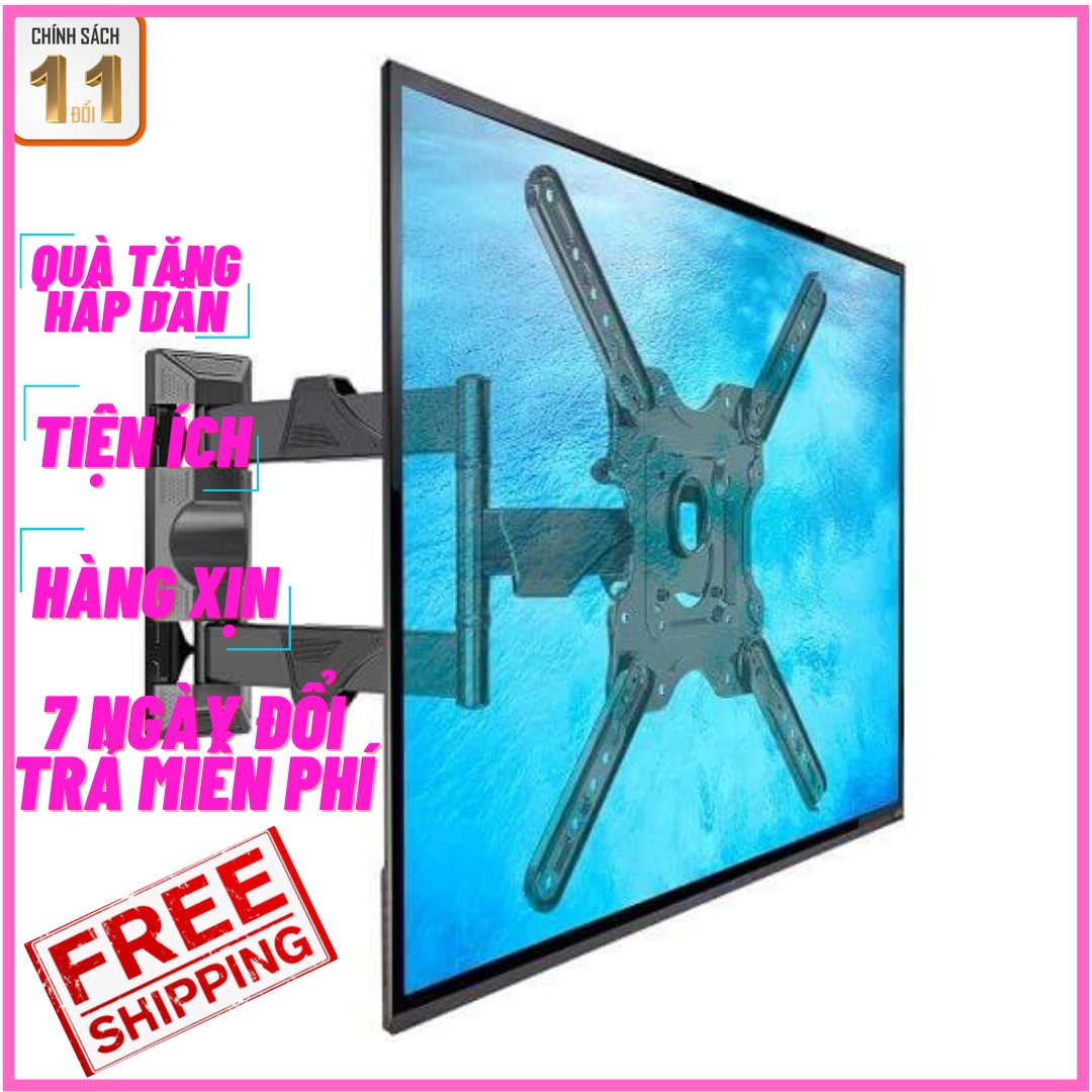Giá treo tivi xoay đa năng nb p4 32 - 55 inch - giá treo tivi góc tường tiện lợi