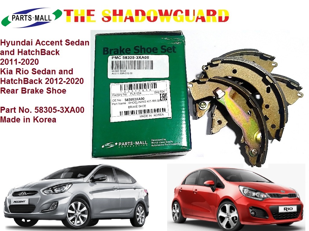 Brake Drum Brakingbrake Shoes Out Abs 0305 Rio for Kia BrakingBrake Drums Bearings ABS OUT