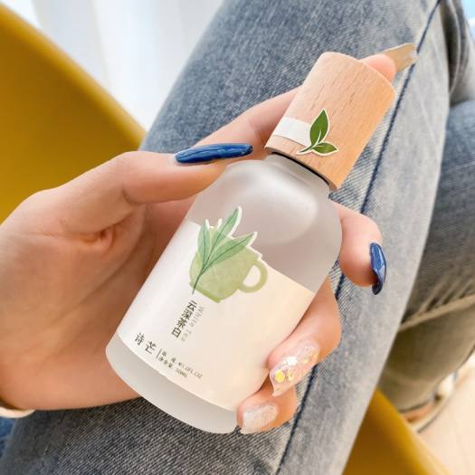 Nước Hoa Body Mist Shimang Trà Thơ Mẫu Mới Nắp Gỗ Thân Thủy Tinh Vỏ Mờ Sang Trọng Xịt Thơm Body Mist