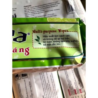KHĂN GIẤY ƯỚT ĐA NĂNG ANPA CHÍNH HÃNG 50 TỜ 24*33cm