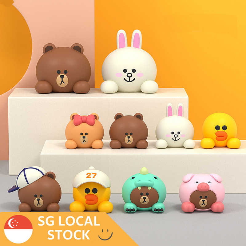 K24 BROWN FIGURE LINE friends Line Friends Brown Figure