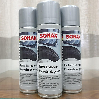 Dung dịch làm mềm, bảo dưỡng cao su sonax rubber protectant 340200 300ml sonax340200 tặng khăn onzca shop