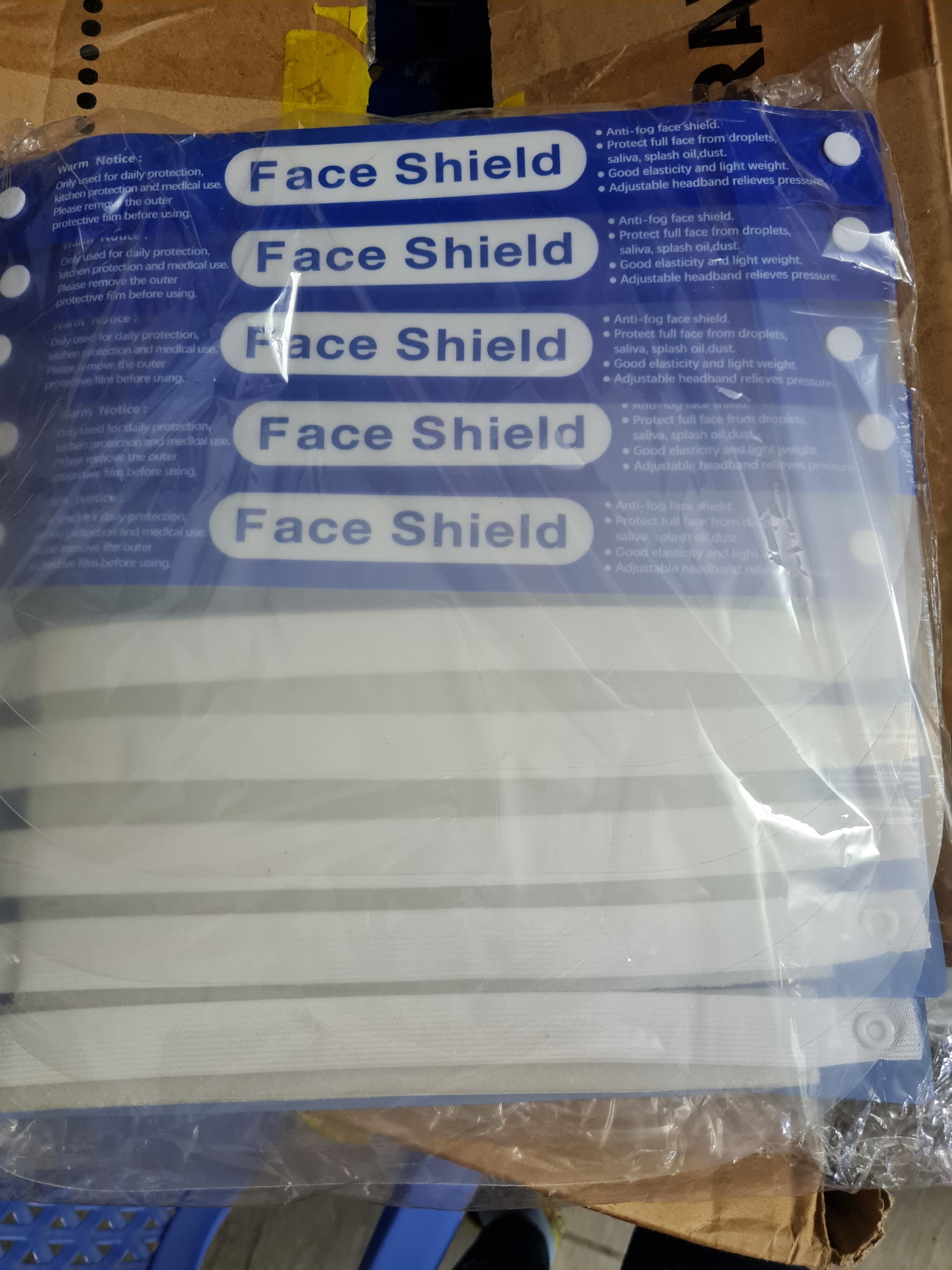Tấm chắn giọt bắn Face shield