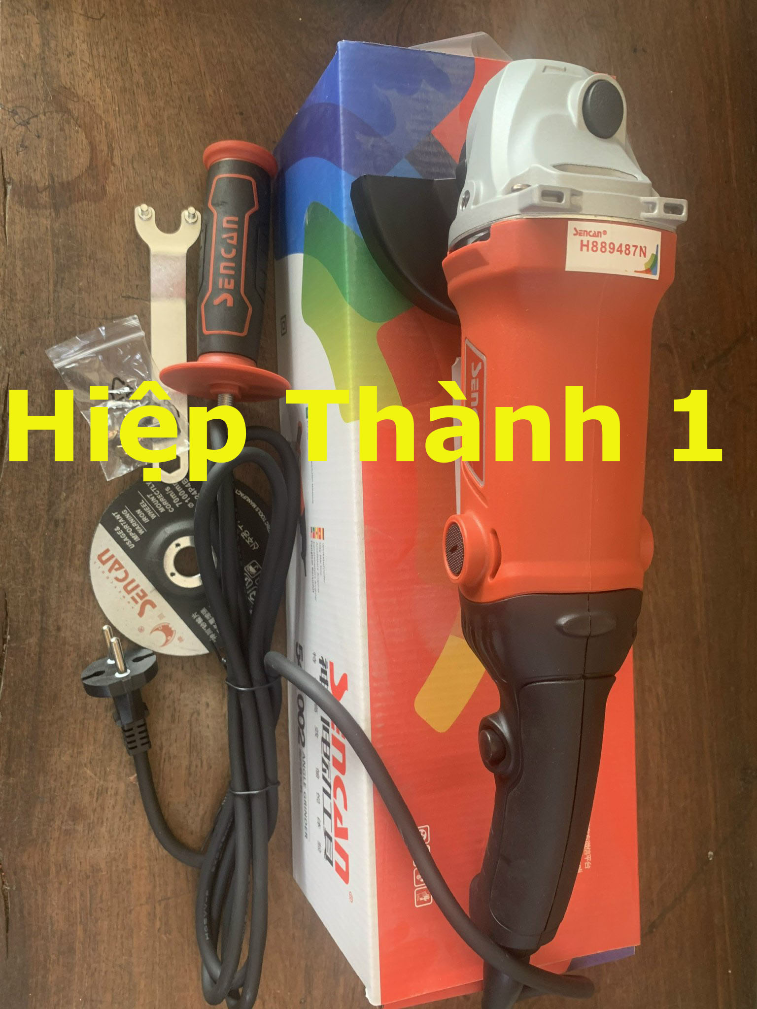 Máy mài máy cắt Secan 100mm đuôi dài