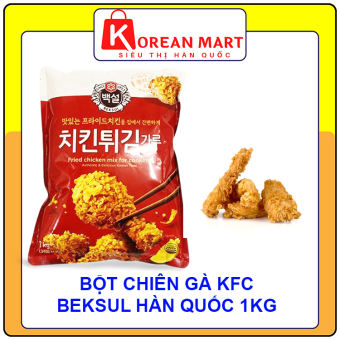 Bột chiên gà rán KFC Beksul CJ Hàn quốc gói 1kg