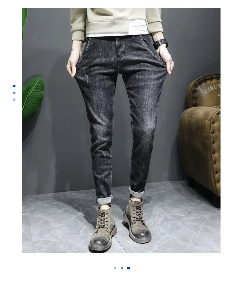 fleece lined skinny jeans mens