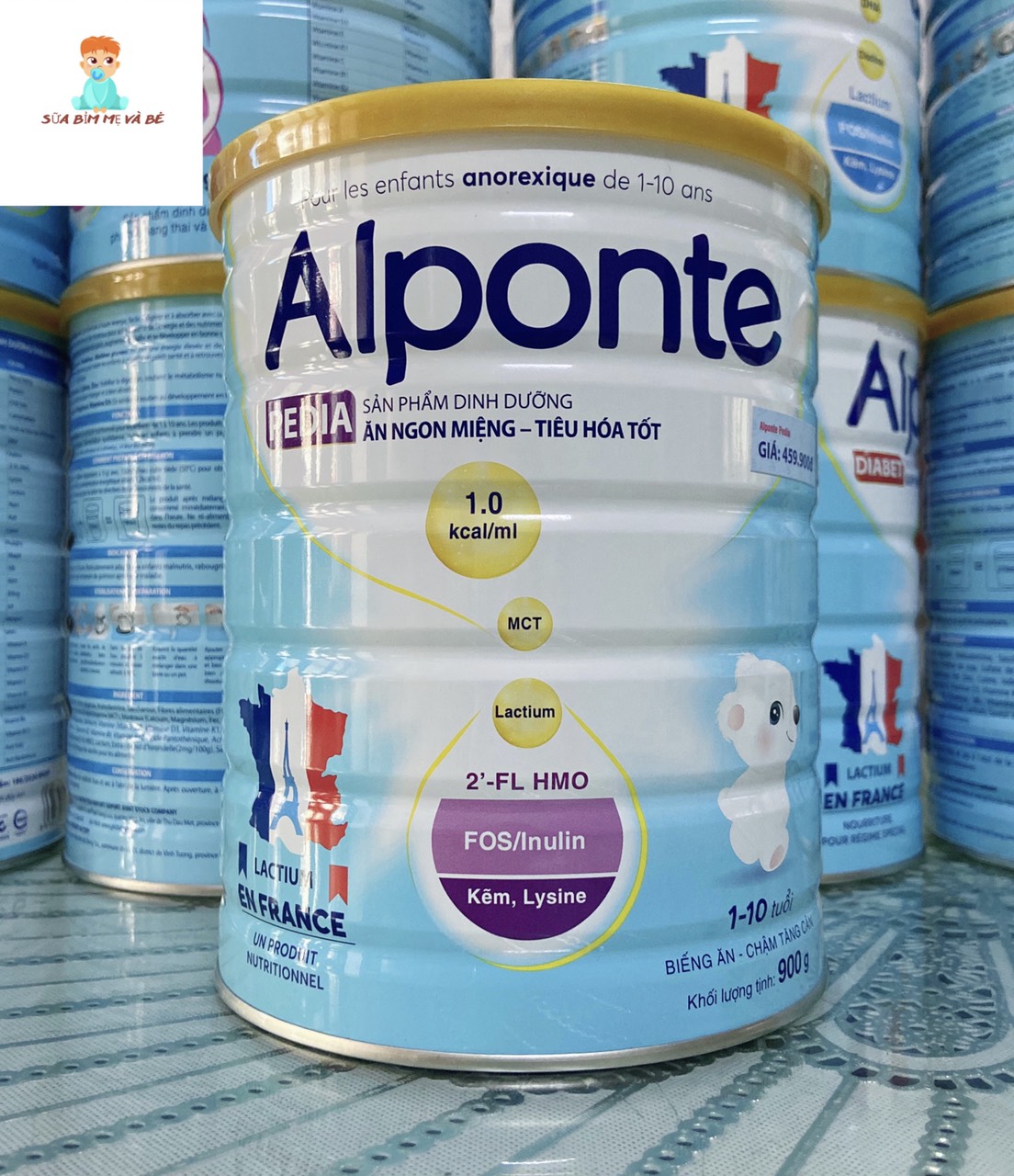 Sữa alponte pedia 800g