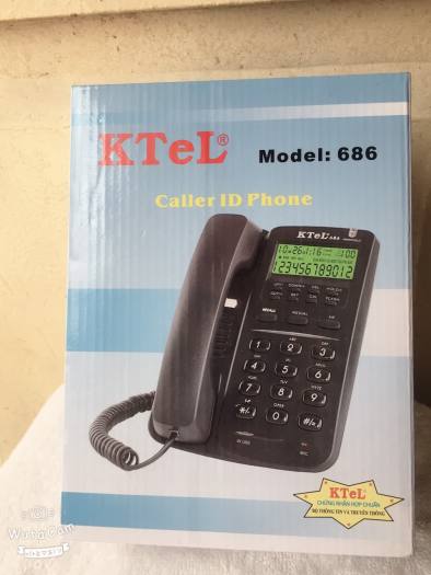 Điện thoại bàn Ktel 686 hiện số gọi đến