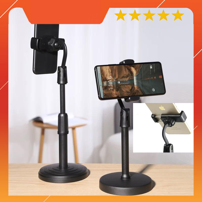 GIÁ ĐỠ ĐIỆN THOẠI CÓ THỂ XOAY 360 ĐỘ - KỆ ĐIỀU CHỈNH ĐỘ CAO THẤP THUẬN THIỆN SỬ DỤNG LIVE ,HỌC TẬP, XEM PHIM ... BH 1 ĐỔI 1 TRONG 7 NGÀY
