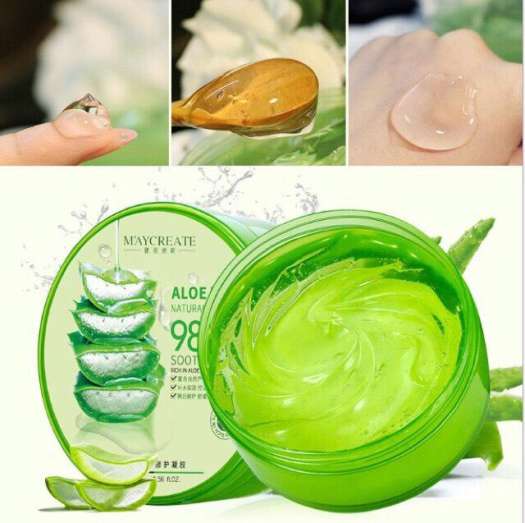 Gel Lô Hội cấp ẩm Maycreate Aloe Vera Soothing 98%