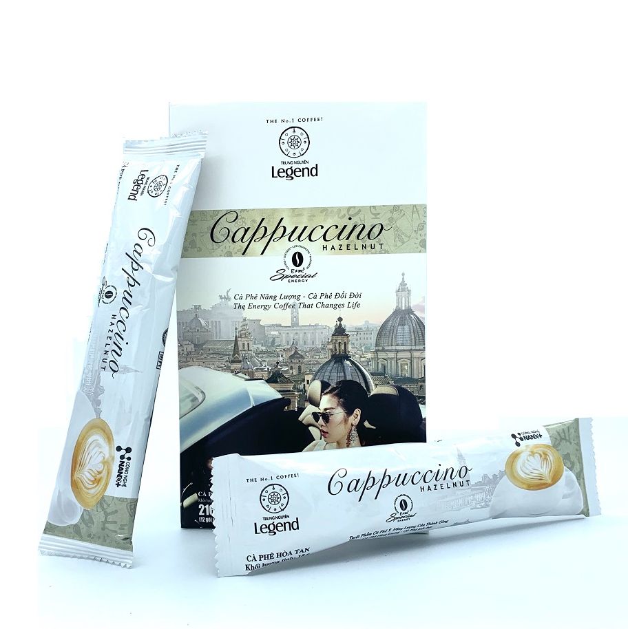 Cà phê Cappuccino Trung Nguyên Legend - Cà phê hòa tan 3in1