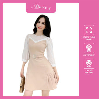 ĐẦM DIỆN TẾT KÈM NỊT SIÊU XINH ĐỦ SIZE SMLXLXXL- F2