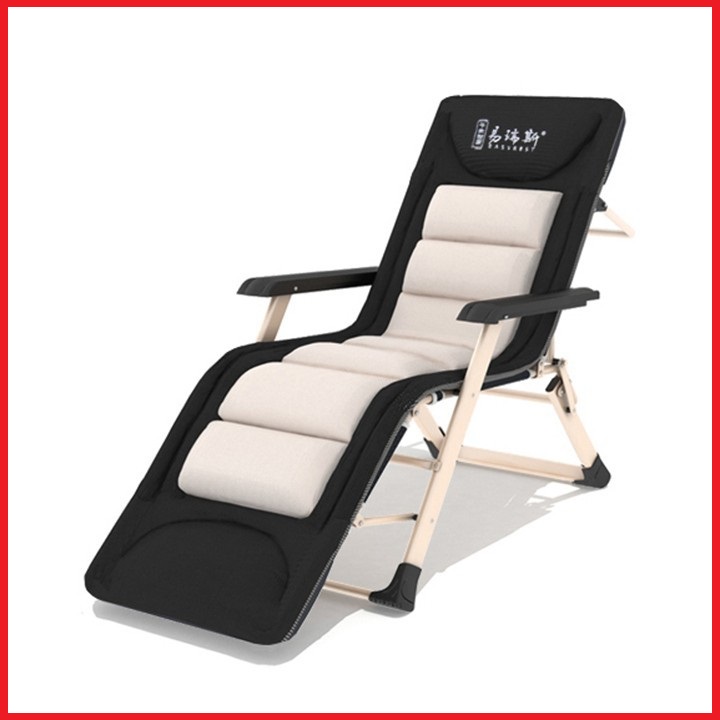 Ghế xếp thư giãn IRIS khung thép kèm đệm 3D có thể ngả thành giường - Bảo hành 1 năm lỗi 1 đổi mới trong 7 ngày