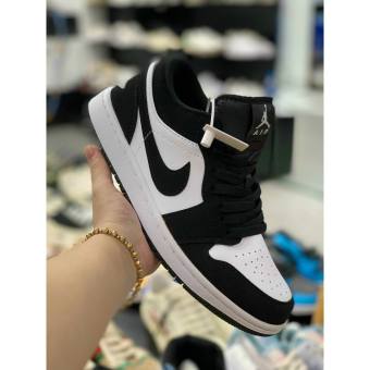 Giày jordan PANDA Giày Thể Thao Jordan cao thấp Đen Trắng nam nữ, giày jd Cổ thấp Hot Tren