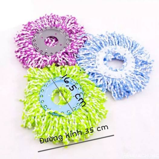 Bông lau nhà 360 độ thay thế cho cây lau nhà thấm hút cực tốt