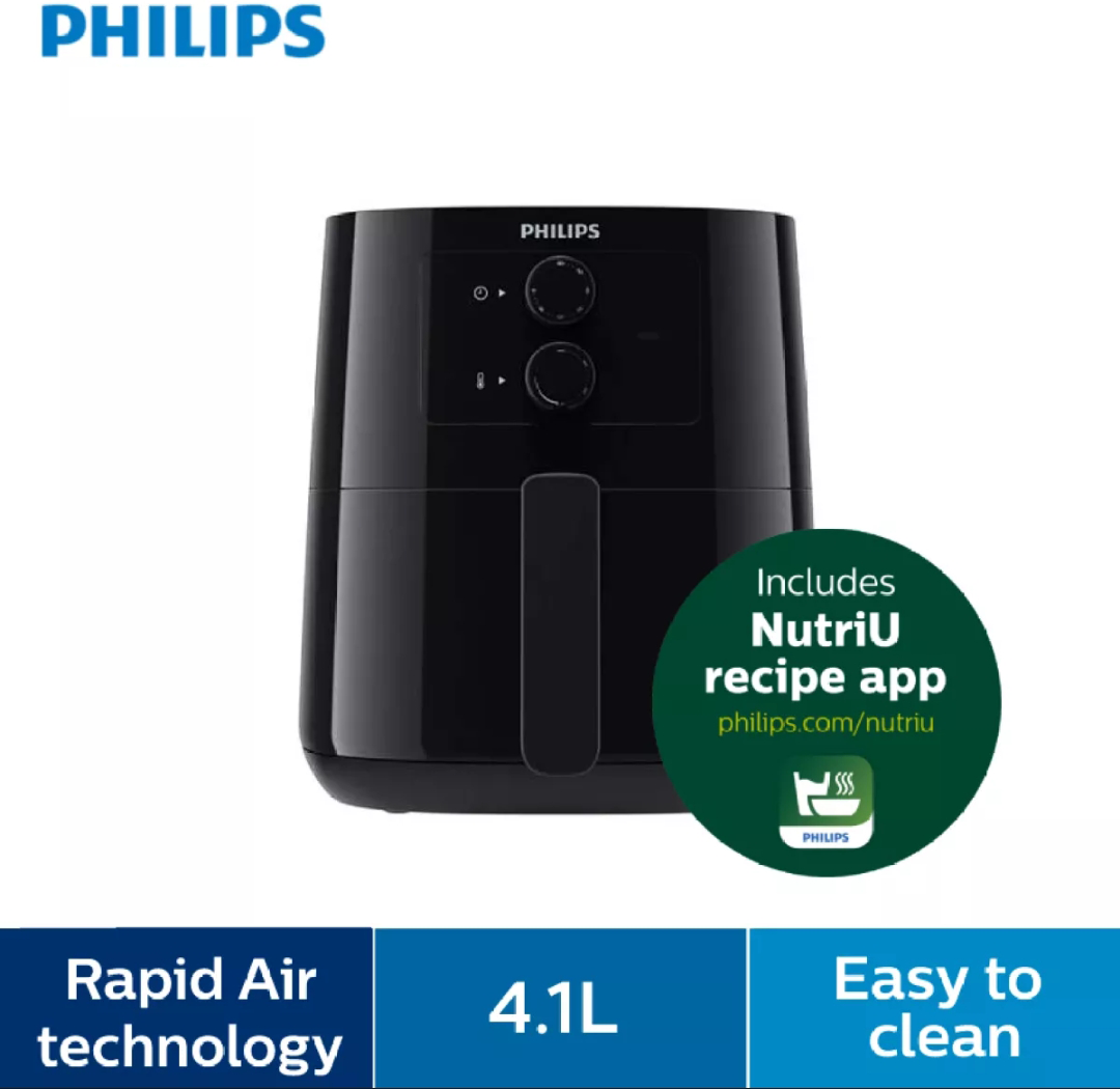 Philips Essential HD9200/90 Freidora de Aire 4.1L