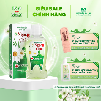 Nước súc miệng dược liệu Ngọc Châu 125ml
