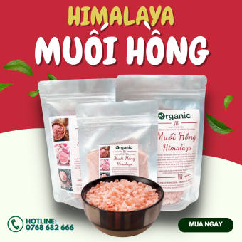 1kg Muối Hồng Hymalaya dạng hạt thô
