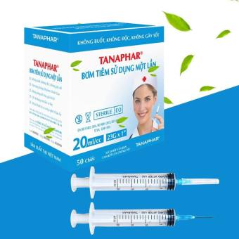Bơm tiêm y tế chính hãng Tanaphar 5ml Tanaphar có Kim (túi 1 Chiếc)
