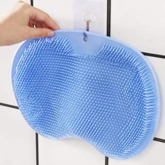 Tấm Kì Lưng Tay Chân Silicon Tạo Bọt Massage Làm Sạch, Tấm Chà Lưng Cho Gia Đình