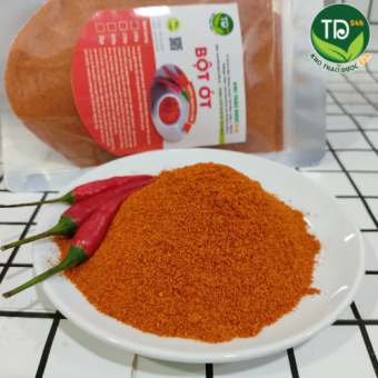 Bột ớt mịn cay nồng dùng nấu mì cay, làm kim chi [50 gr - 100 gr - 250 gr - 500 gr] I Kho Thảo Dược 24h