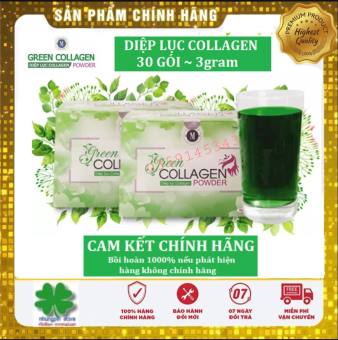 Diệp Lục Collagen Hộp 30 Gói