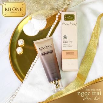 [ Chính hãng ] SỮA RỬA MẶT NGỌC TRAI TRẮNG DA NGỪA MỤN KBONE 100ml