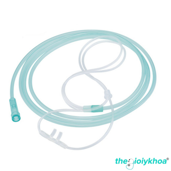 DÂY THỞ OXY DÂY OXY TRỢ THỞ 2 NHÁNH người lớn Greetmed Thegioiykhoa