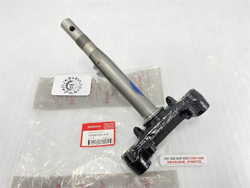 Chảng ba dưới vario click 125 150 chính hãng honda indo, cốt lái 5320bk59a10 / 53219k59a70 / 53219-k60-t00