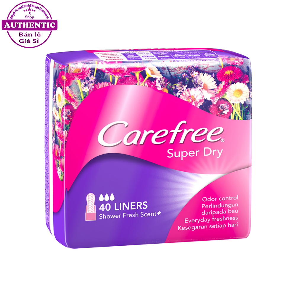 Băng vệ sinh Carefree siêu thấm Super dry Thái Lan