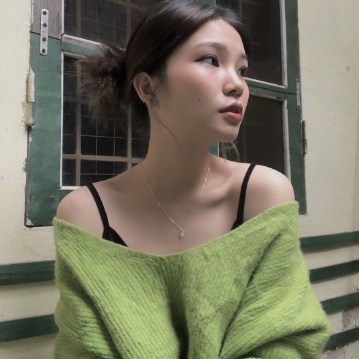 Vòng cổ bạc nữ Miuu Silver dây chuyền bạc 925 thiên thần Tinker Bell Necklace