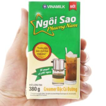 Creamer đặc Ngôi Sao Phương Nam xanh lá - Hộp giấy 380gr