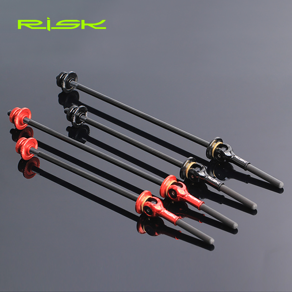 Risk xiên titan ti xiên xe đạp qr tháo nhanh cần gạt xe đạp leo núi trục xe đạp leo núi phụ tùng xe đạp leo núi tháo nhanh