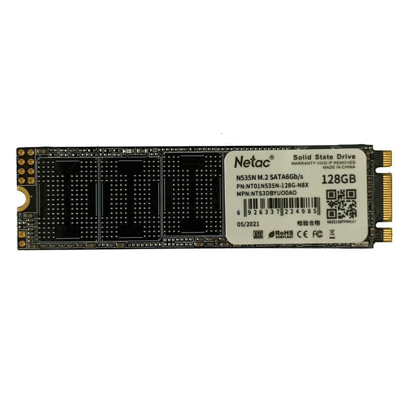 Ổ Cứng SSD M2 SATA Netac 128GB Bảo Hành 36 Tháng